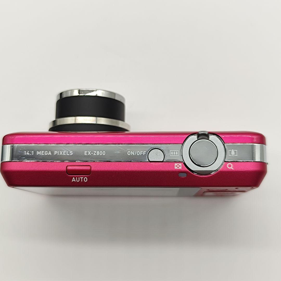 極美品 CASIO EXILIM EX-Z800 チェリーピンク 人気 y2k