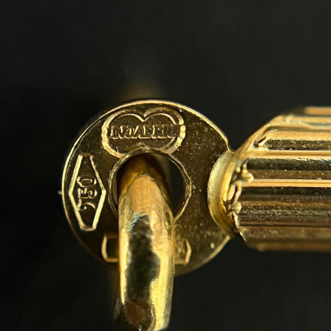 ★(B010502)K18 YG ネックレストップ ウノアエレ 750 キリスト