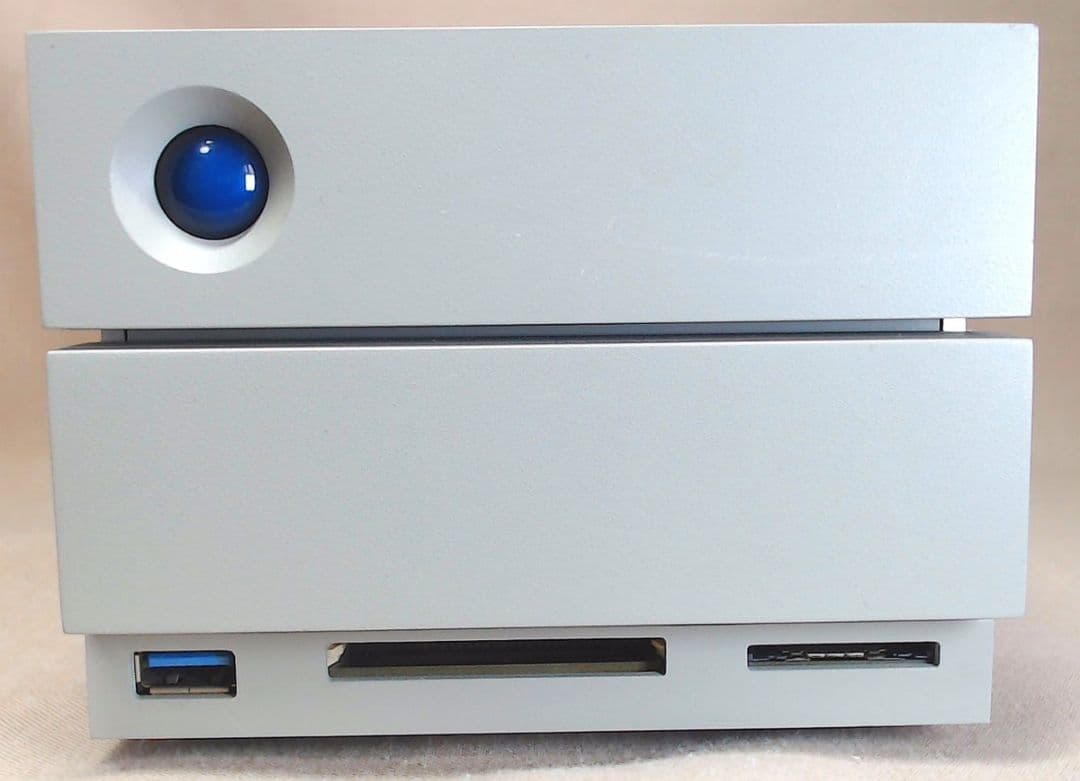 外付けハードディスク・ドライブ LaCie RAID 8TB 2big dock Thunderbolt3