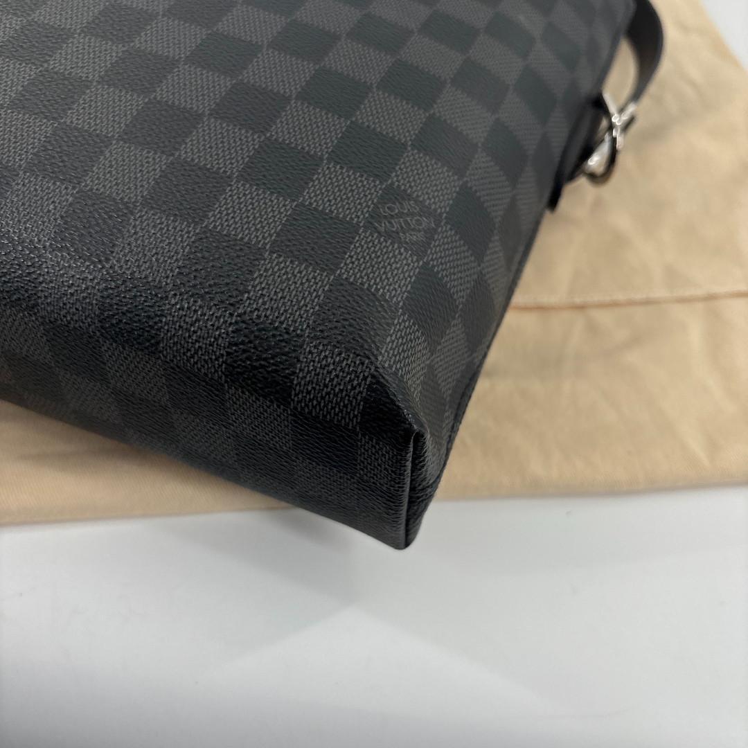 超極美品 ルイヴィトン ダミエグラフィット ポルトドキュマンジュール メンズ