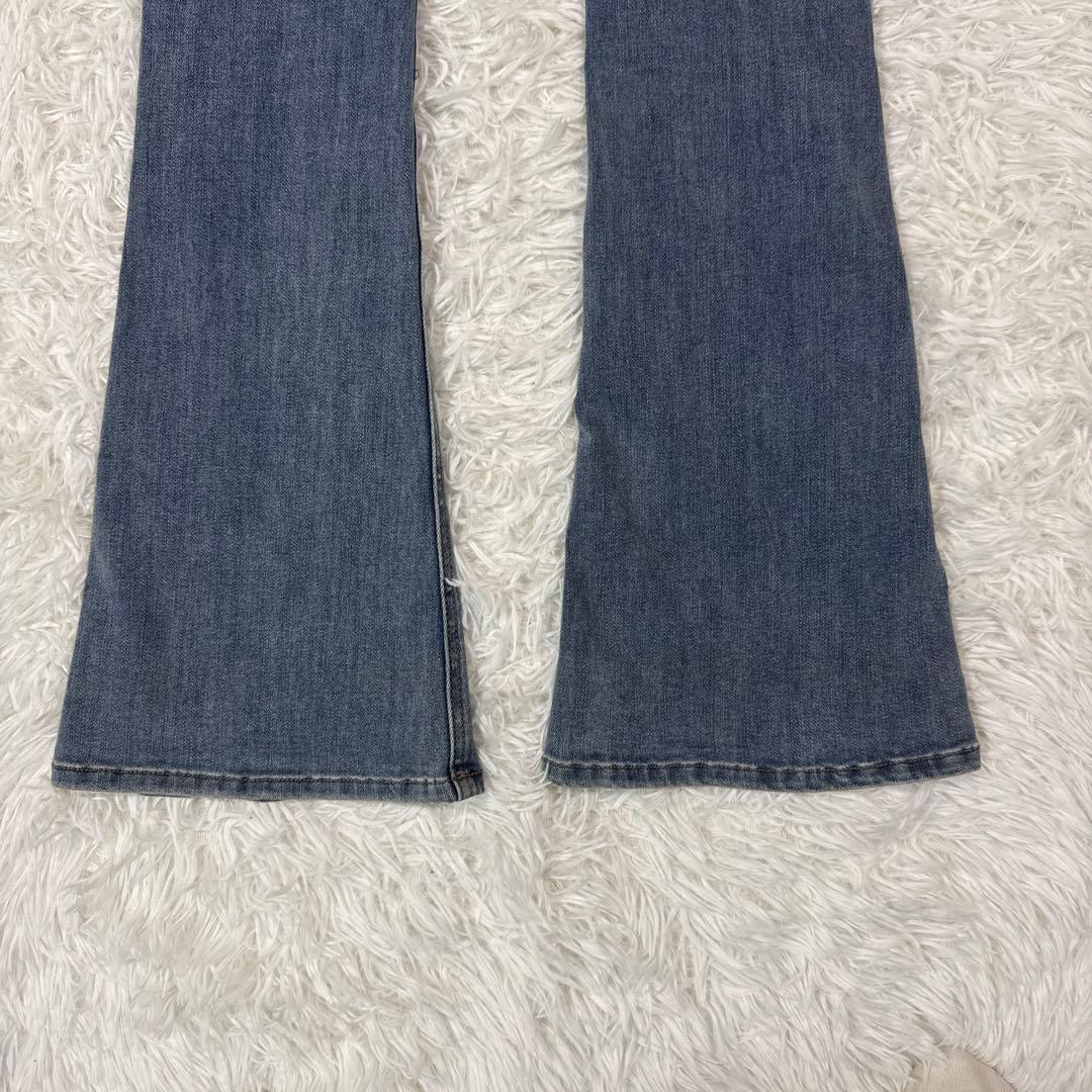 アンドマリー　andmary Heart hip flare denim