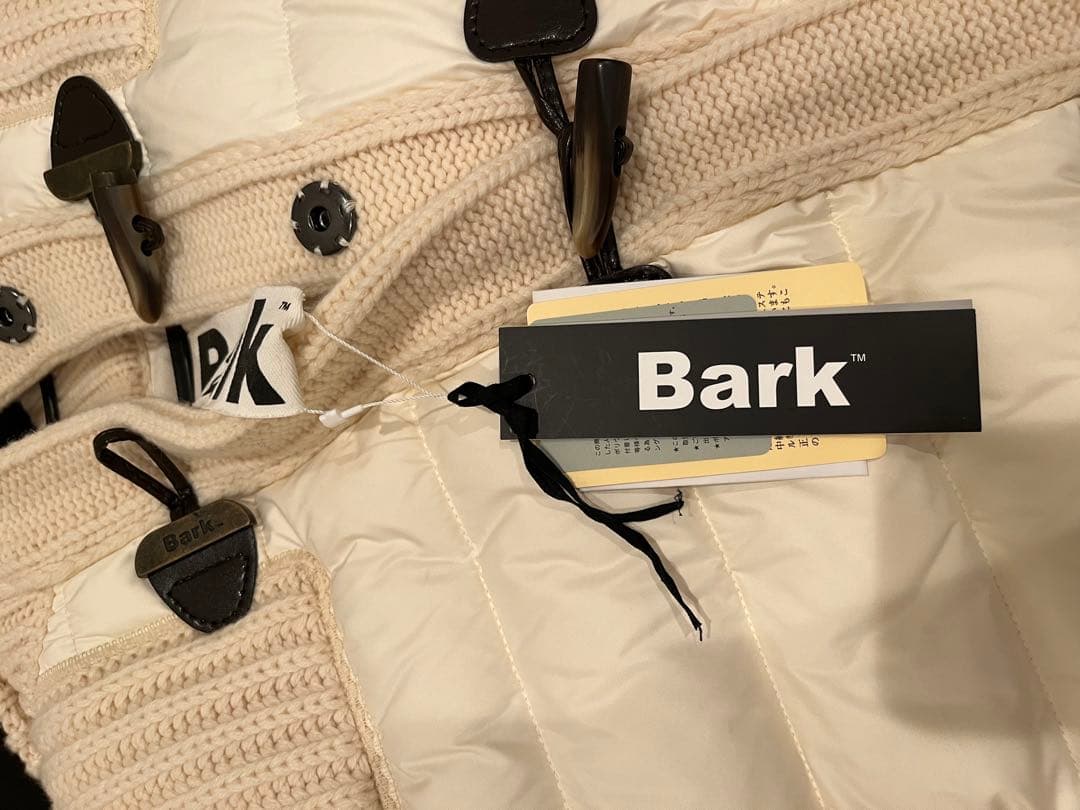 Bark バーク　ニットダッフル　ダウン
