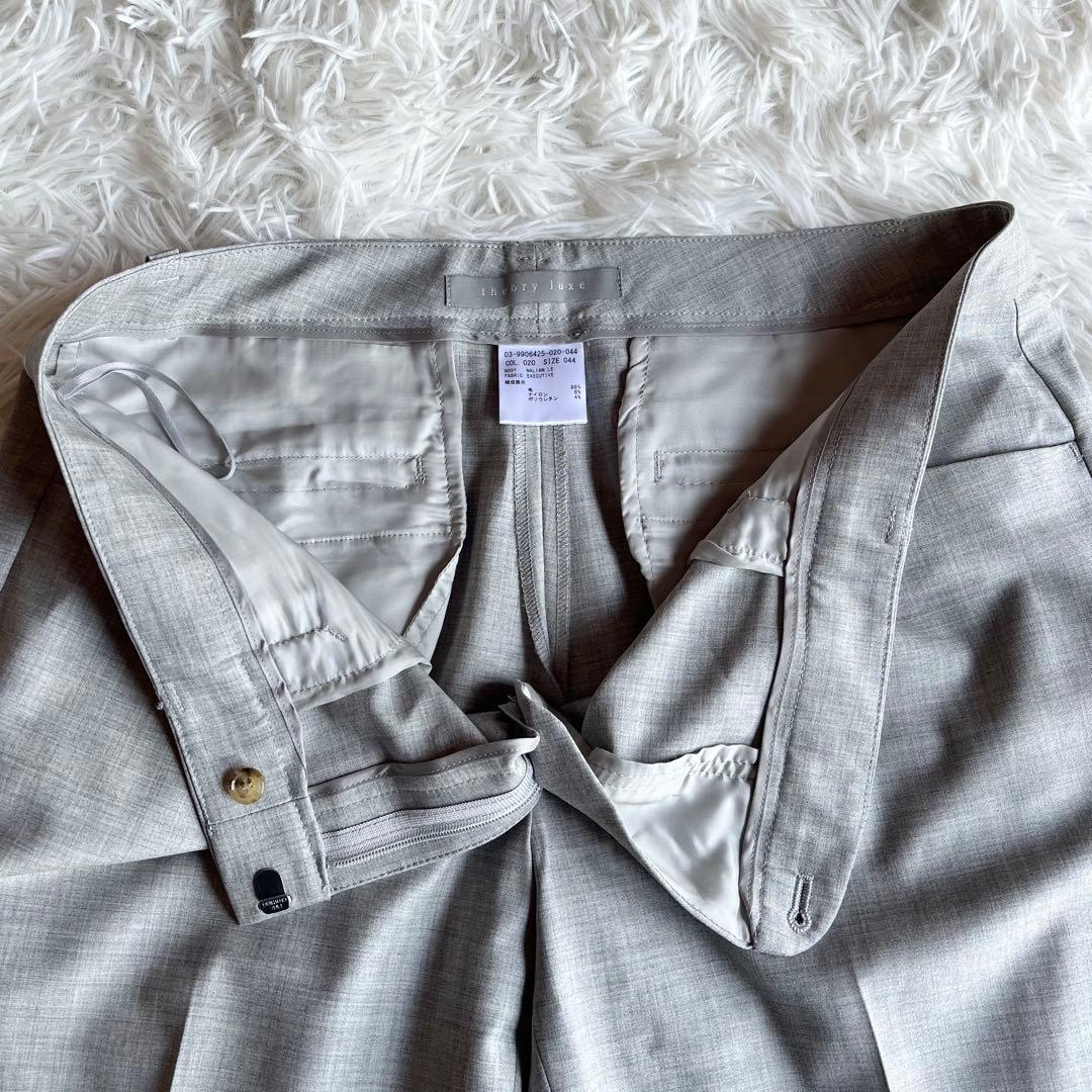 【高級】 セオリーリュクス EXECUTIVE パンツスーツ 大きいサイズ 44