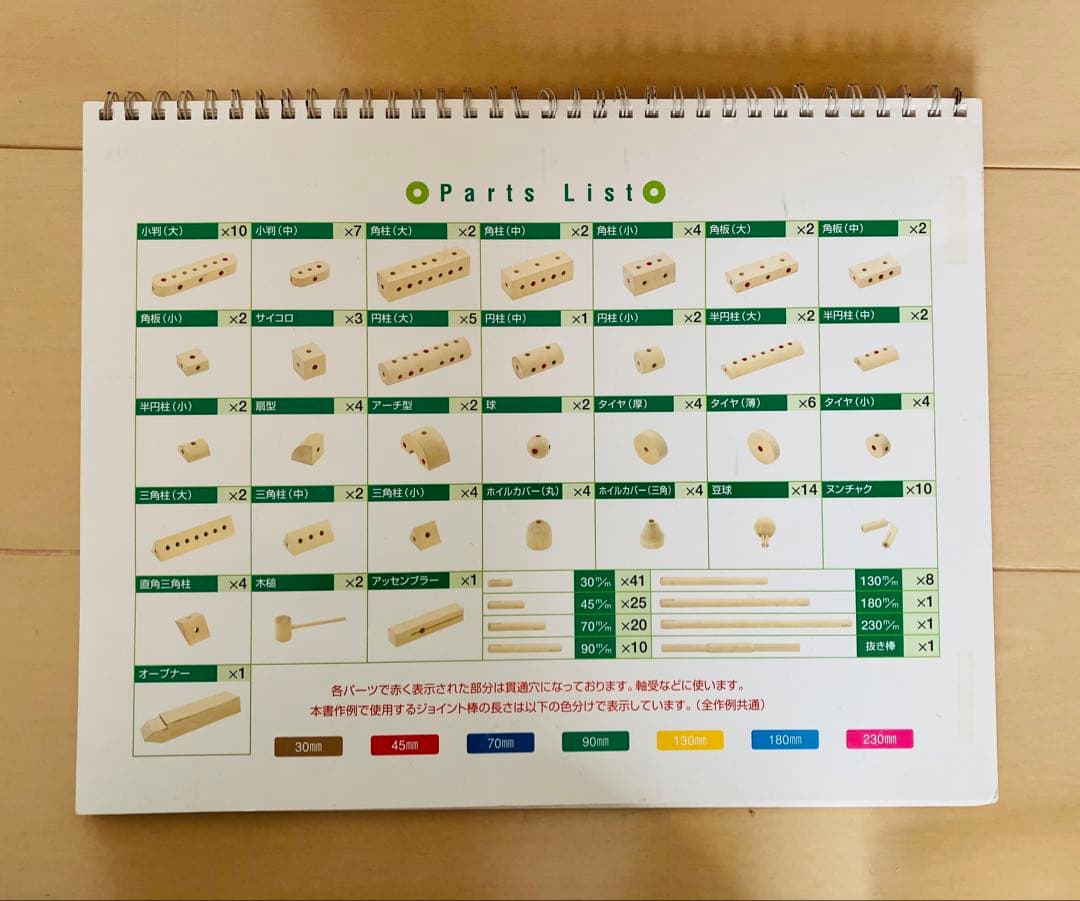 【家庭保育園】ゲーテの組み木　第六教室　正規品