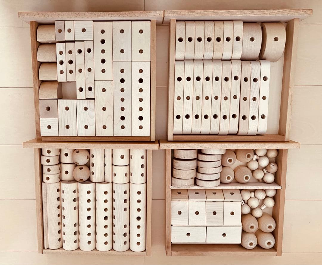 【家庭保育園】ゲーテの組み木　第六教室　正規品