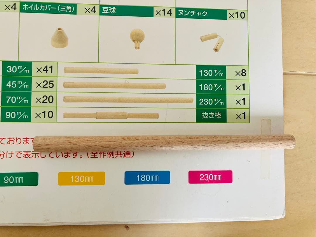 【家庭保育園】ゲーテの組み木　第六教室　正規品