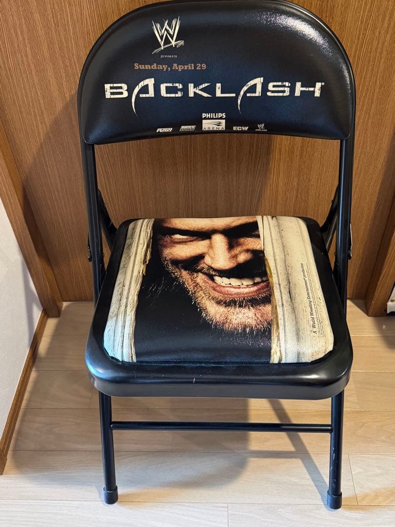 【激レア】WWE Backlash 2007 PPV リングサイドイベントチェア