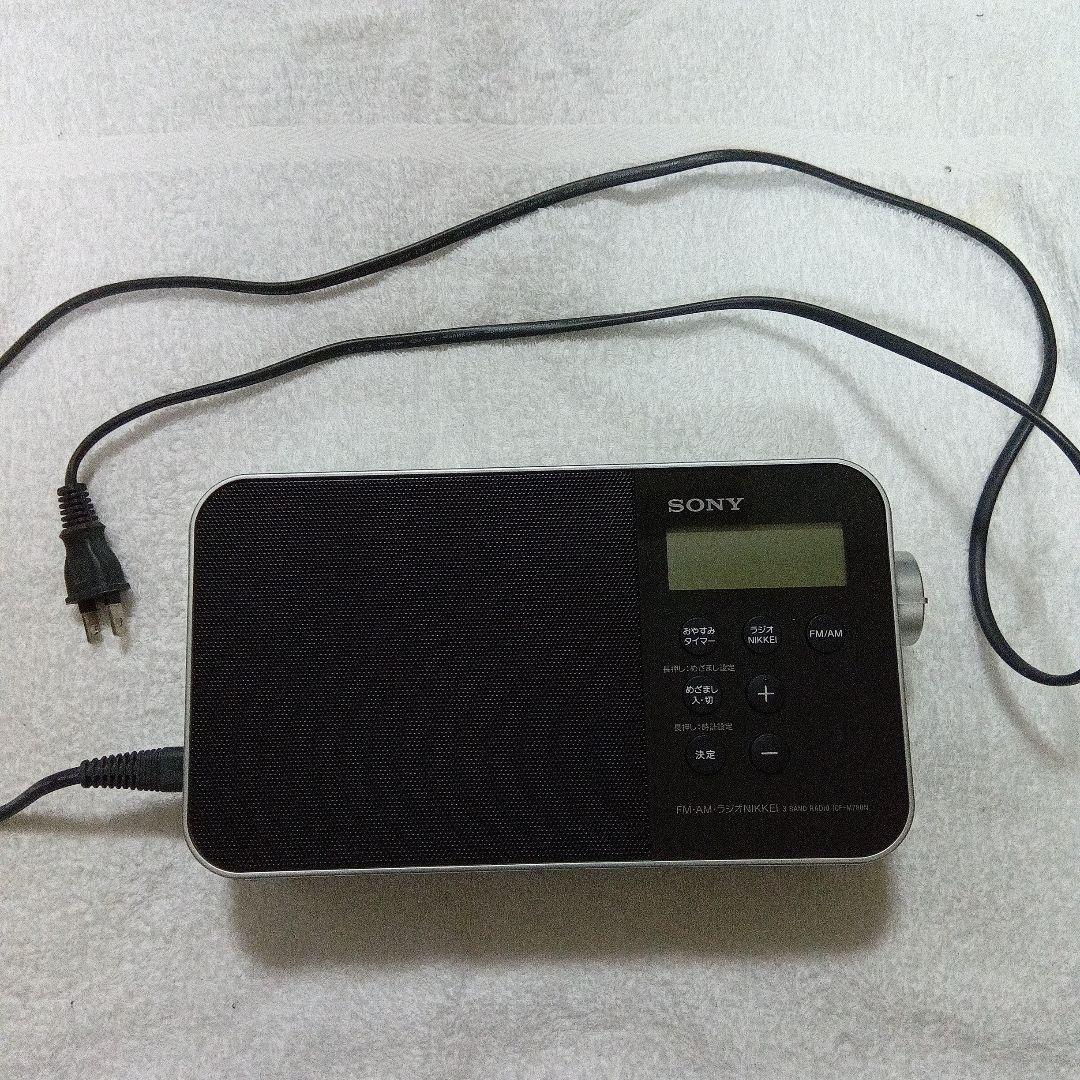 SONYソニーシンセサイザーポータブルラジオ ICF-M780N 3バンドラジオ