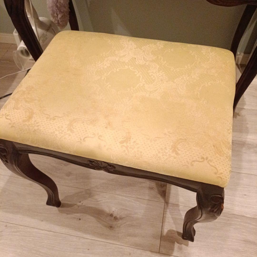 Yuriさま専用。姫系猫足アンティークダークブラウン ドレッサー