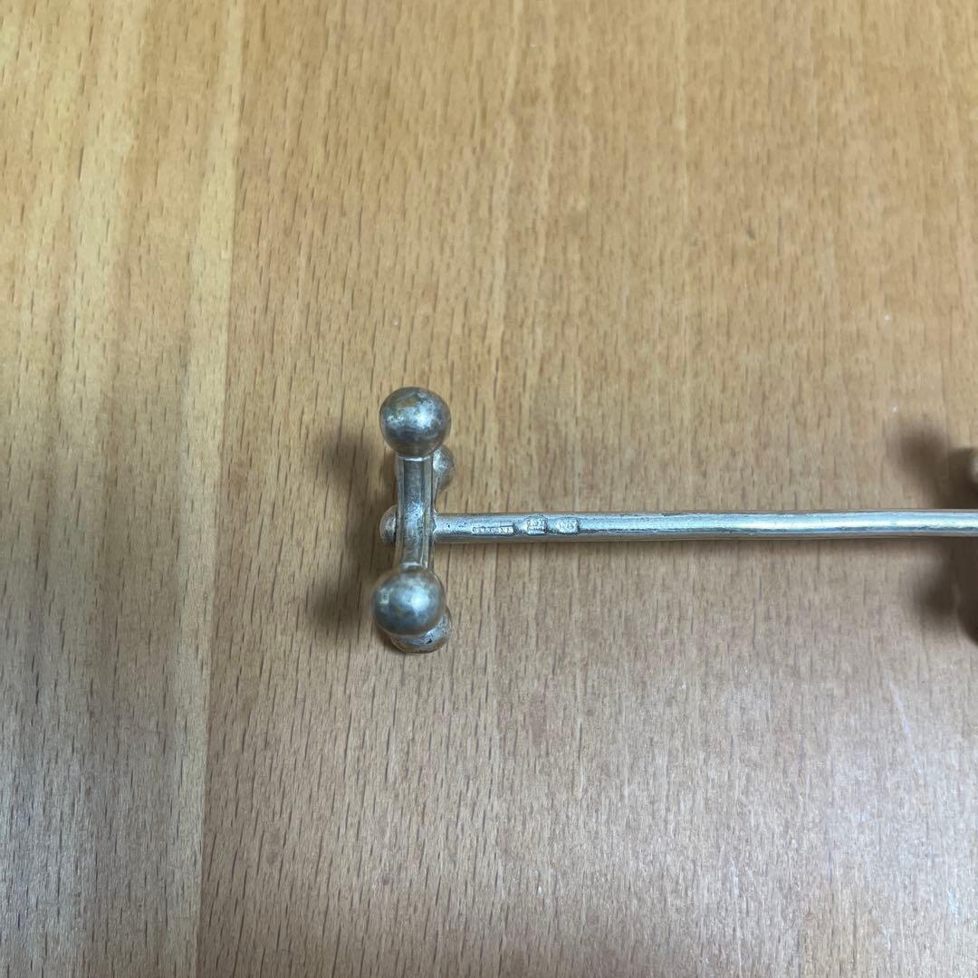 Halphen クリストフル　銀製骨型カトラリーレスト ナイフレスト