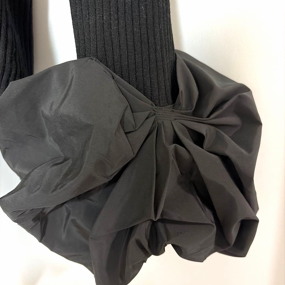 カデュネ ルミネ限定 袖バルーンニット