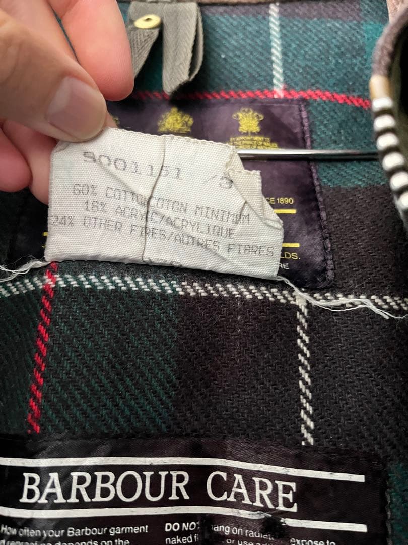 Barbour Northumbria バブアー ノーザンブリア