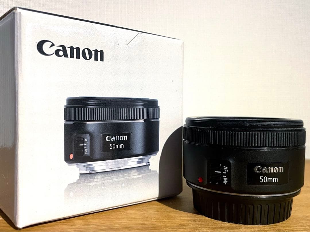 【動作・写り確認済（正常）】Canon EF 50mm F1.8 STM