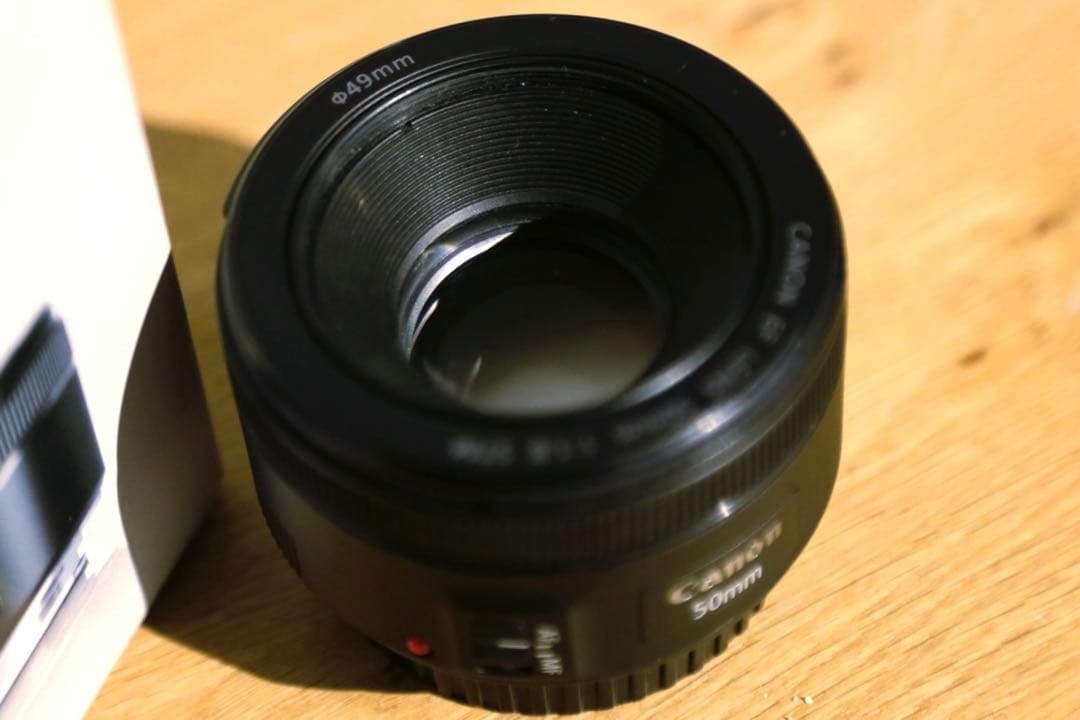 【動作・写り確認済（正常）】Canon EF 50mm F1.8 STM