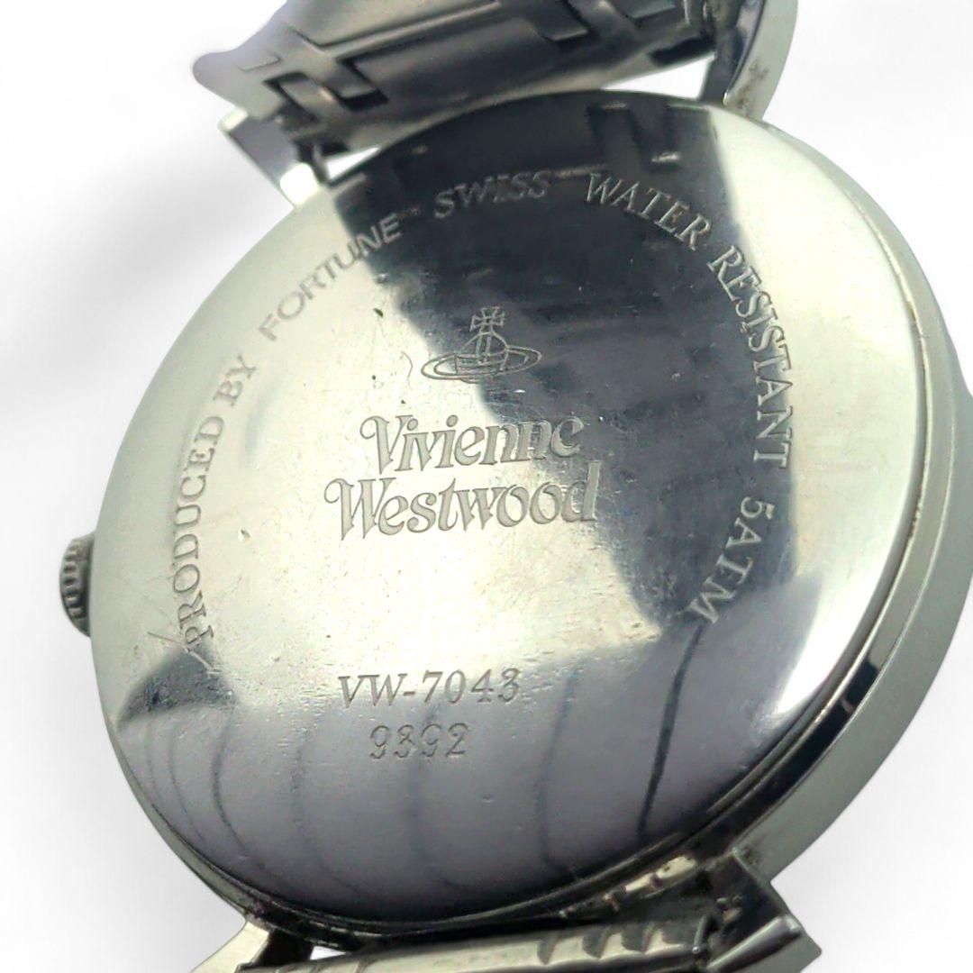 【希少】Vivienne Westwood オーブ文字盤 QZ腕時計 電池交換済