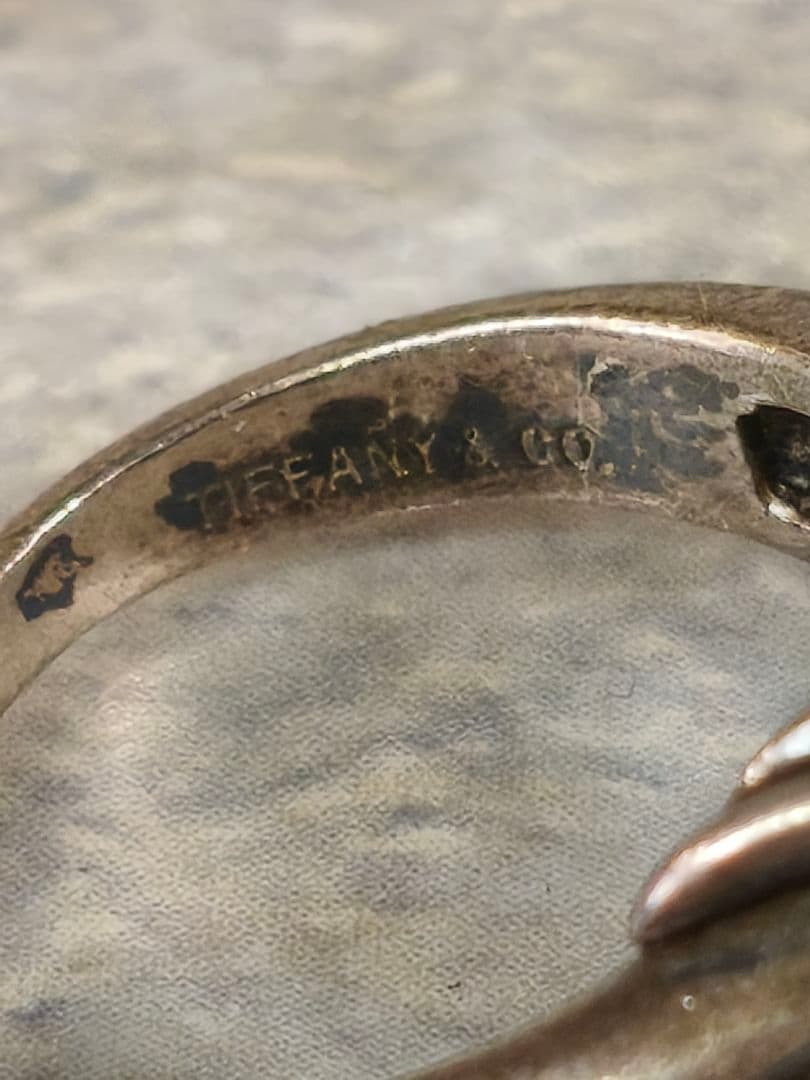 Tiffany ティファニー シグネチャークロス リング SV925