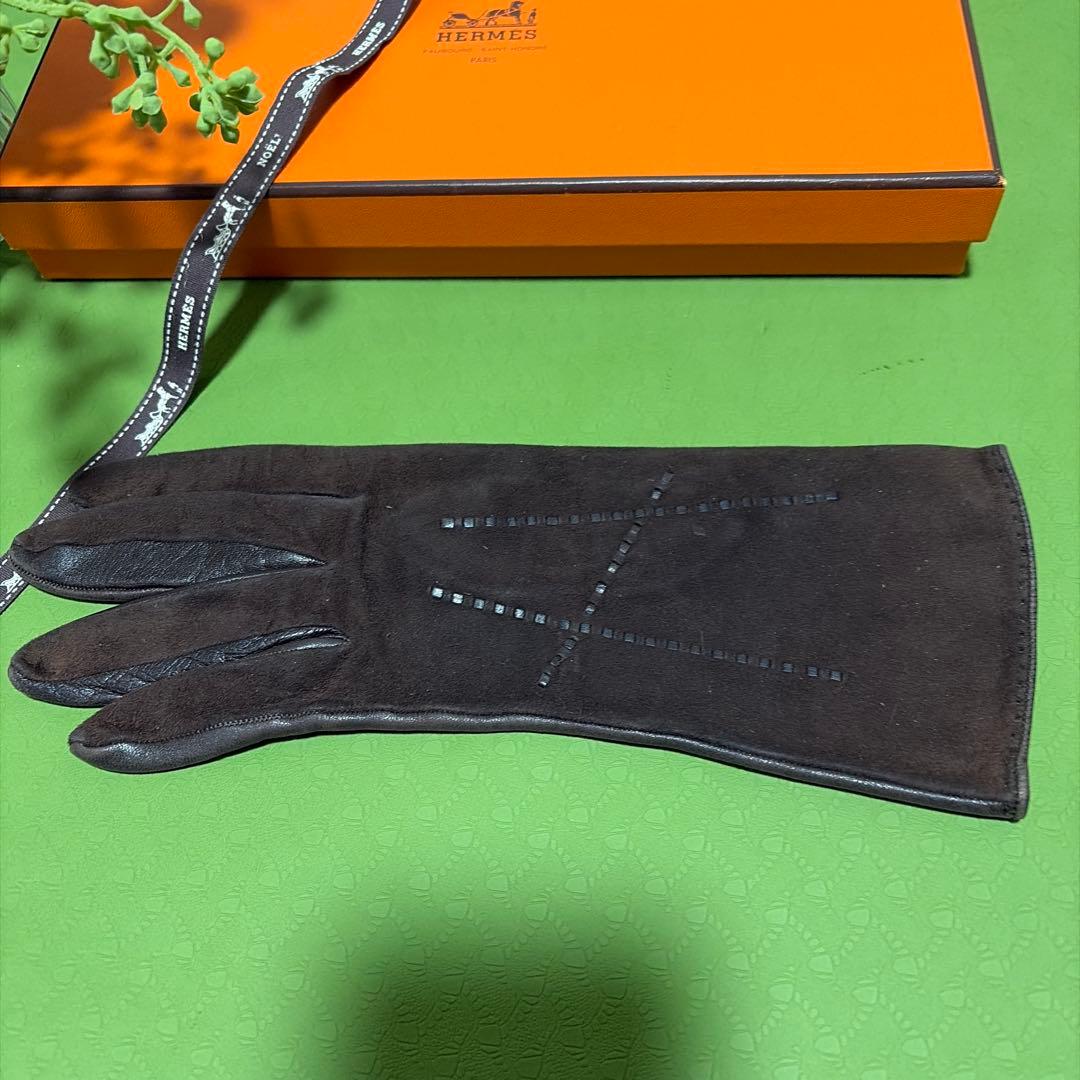 HERMES 手袋　71/2size お箱付き