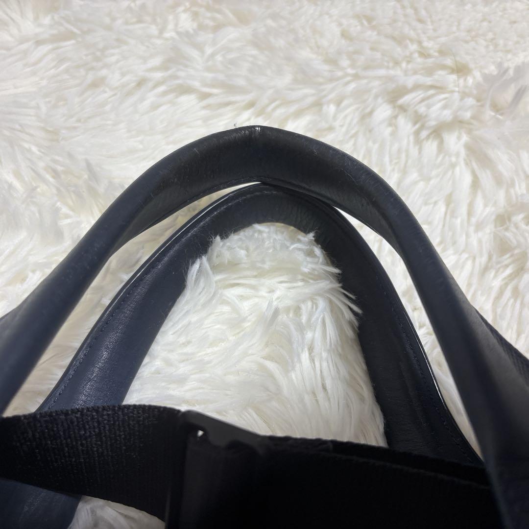 【希少美品】TUMI×EDIFICE 2WAYブリーフケース 廃盤　ネイビー