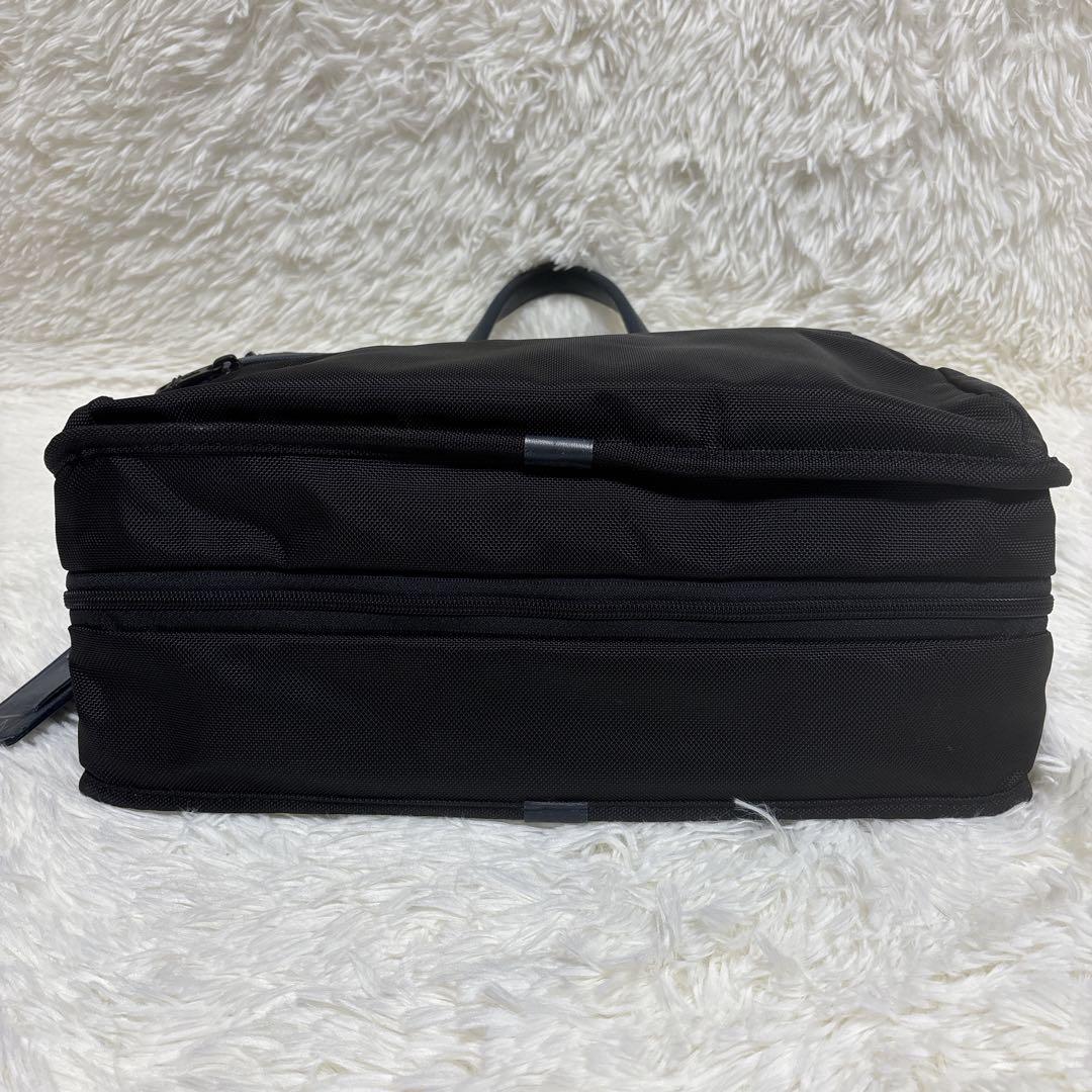 【希少美品】TUMI×EDIFICE 2WAYブリーフケース 廃盤　ネイビー