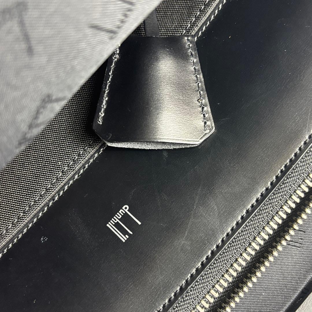 dunhill 　ビジネスバッグ 　ダレスバッグ 　ドクターズバッグ　ブラック