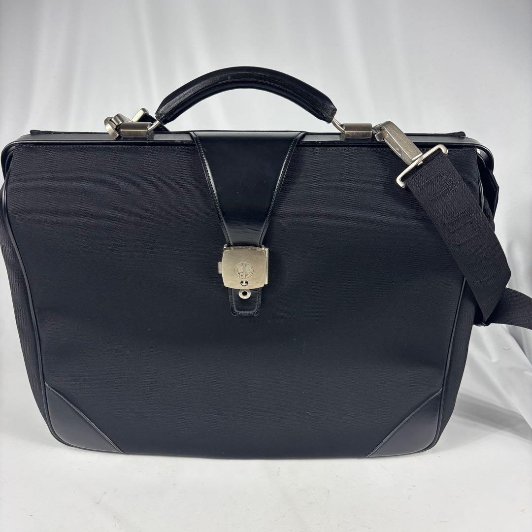 dunhill 　ビジネスバッグ 　ダレスバッグ 　ドクターズバッグ　ブラック