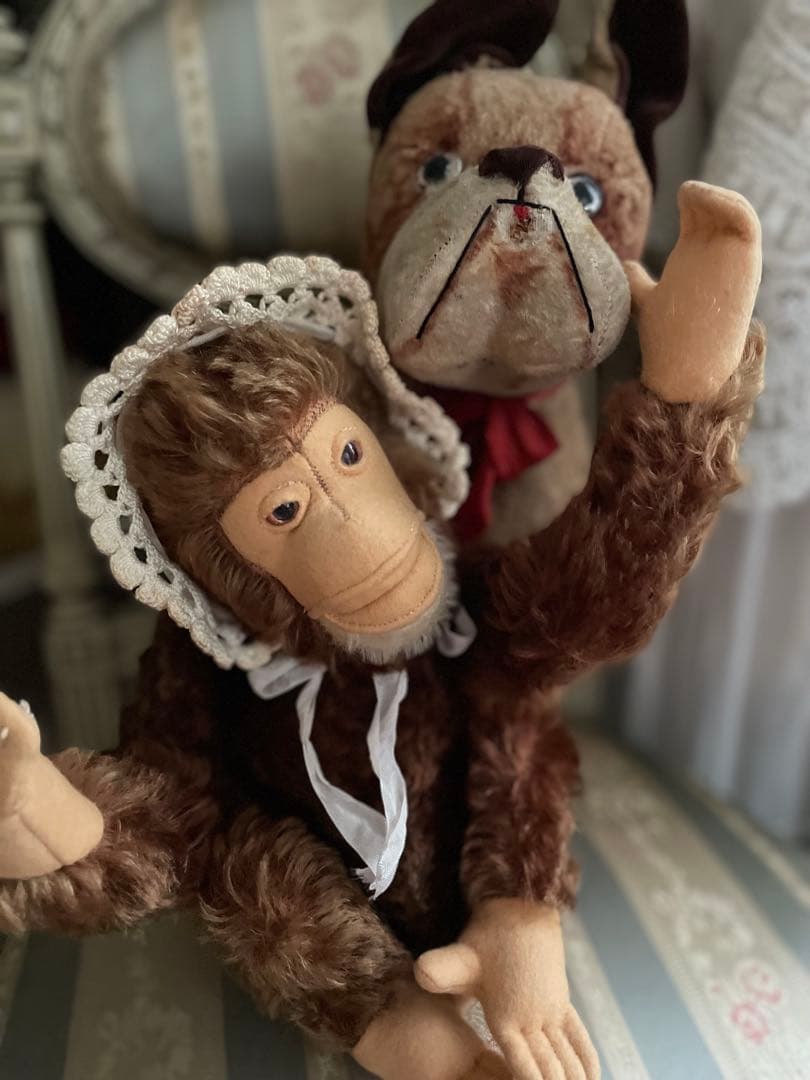 ♡シュタイフ お猿さん♡チンパンジー Jocko ジョコ アンティークシュタイフ