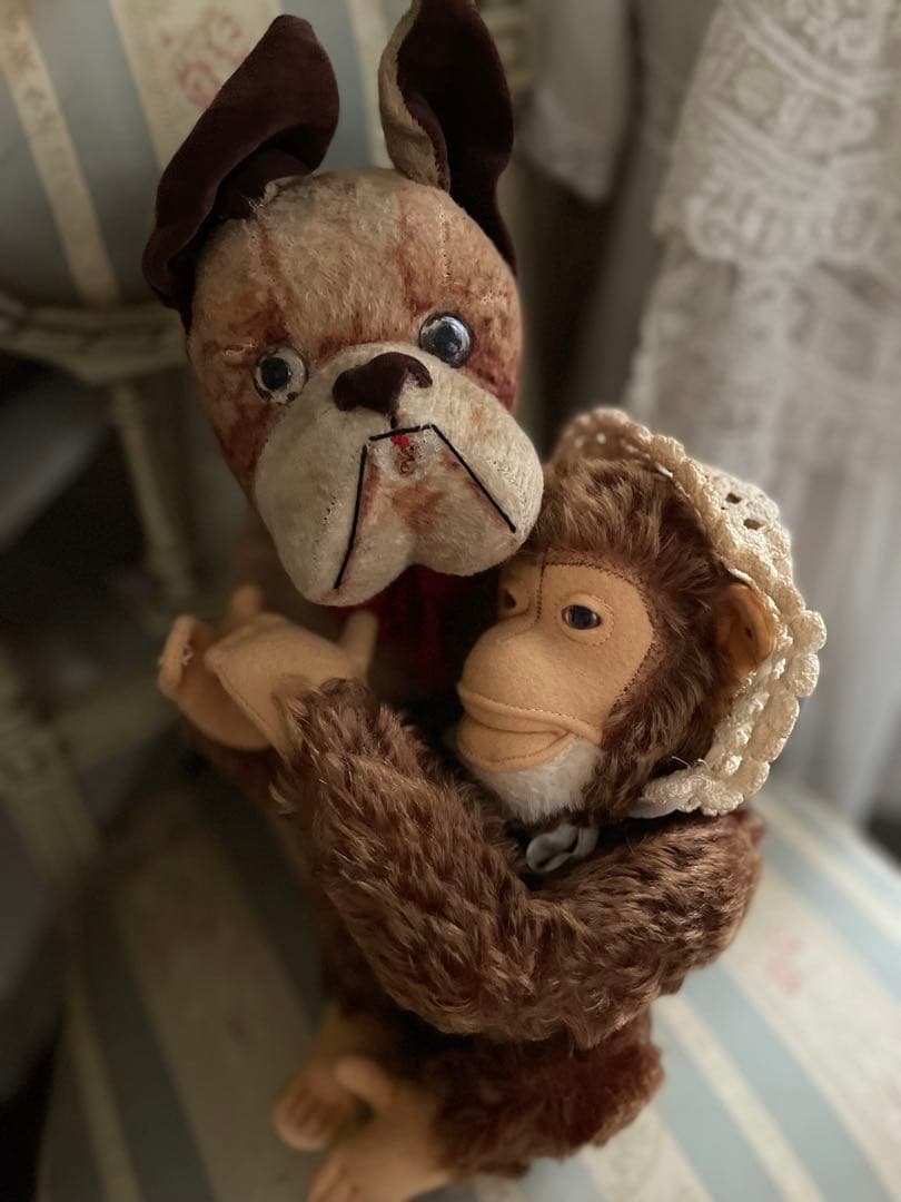 ♡シュタイフ お猿さん♡チンパンジー Jocko ジョコ アンティークシュタイフ