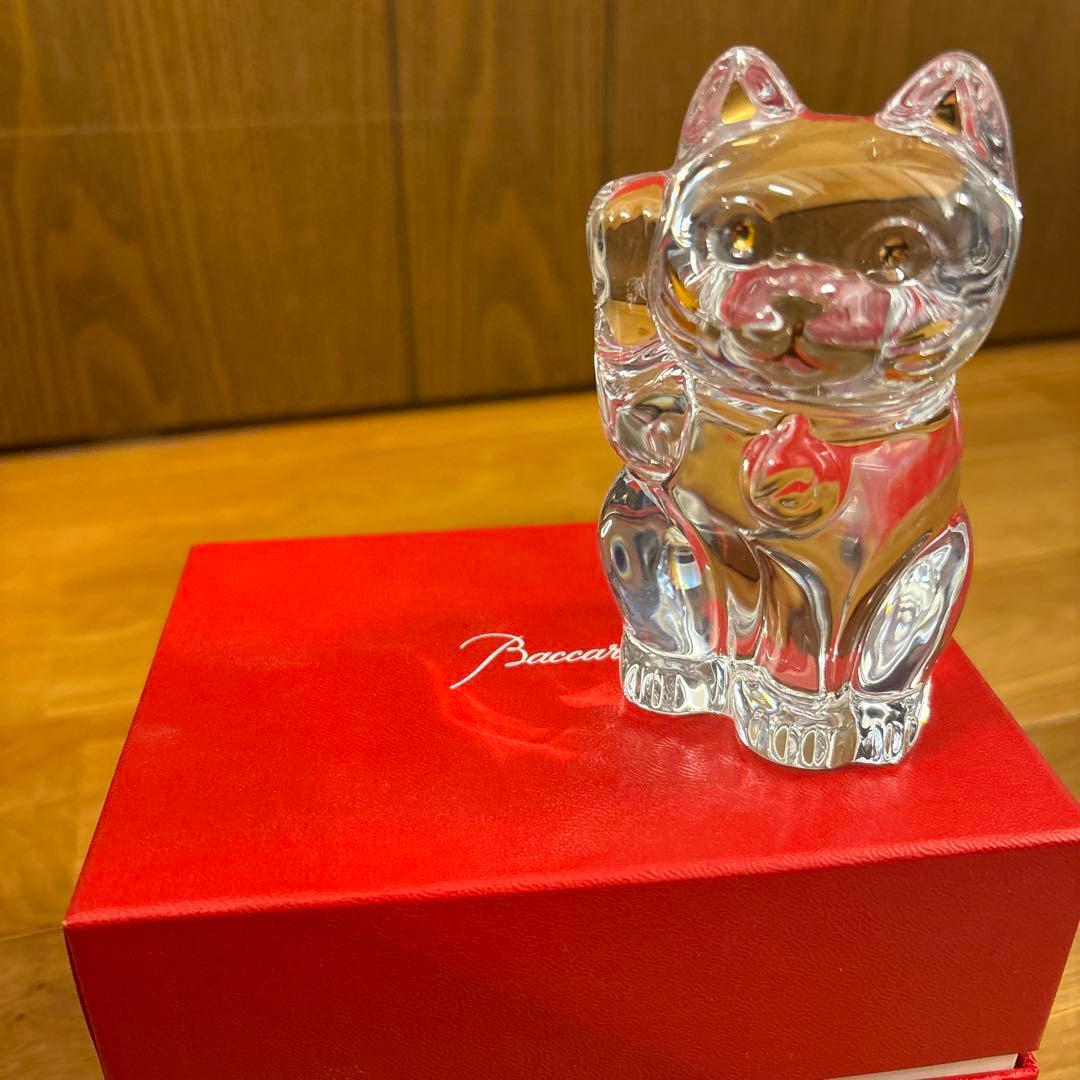 Baccarat バカラ 招き猫sサイズ
