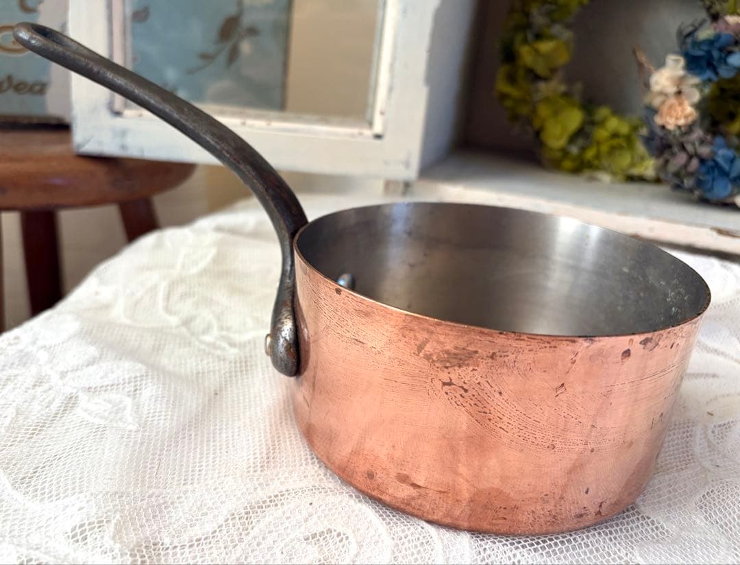 同梱専用ページ 片手鍋 シェル型ヴィドポッシュ　フランスアンティーク