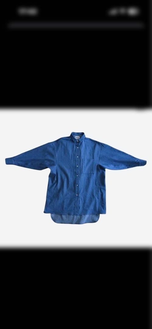 chiiibag デニムオーバーサイズシャツ
