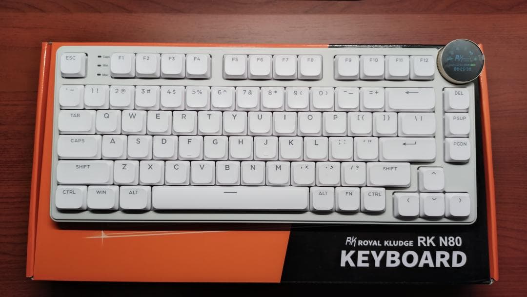 【動作確認美品、透過キーキャップMod】 Kludge RK N80