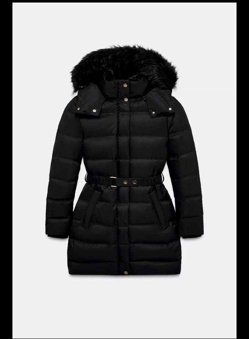 撥水ウィンドブレーカーフード付きダウンジャケット