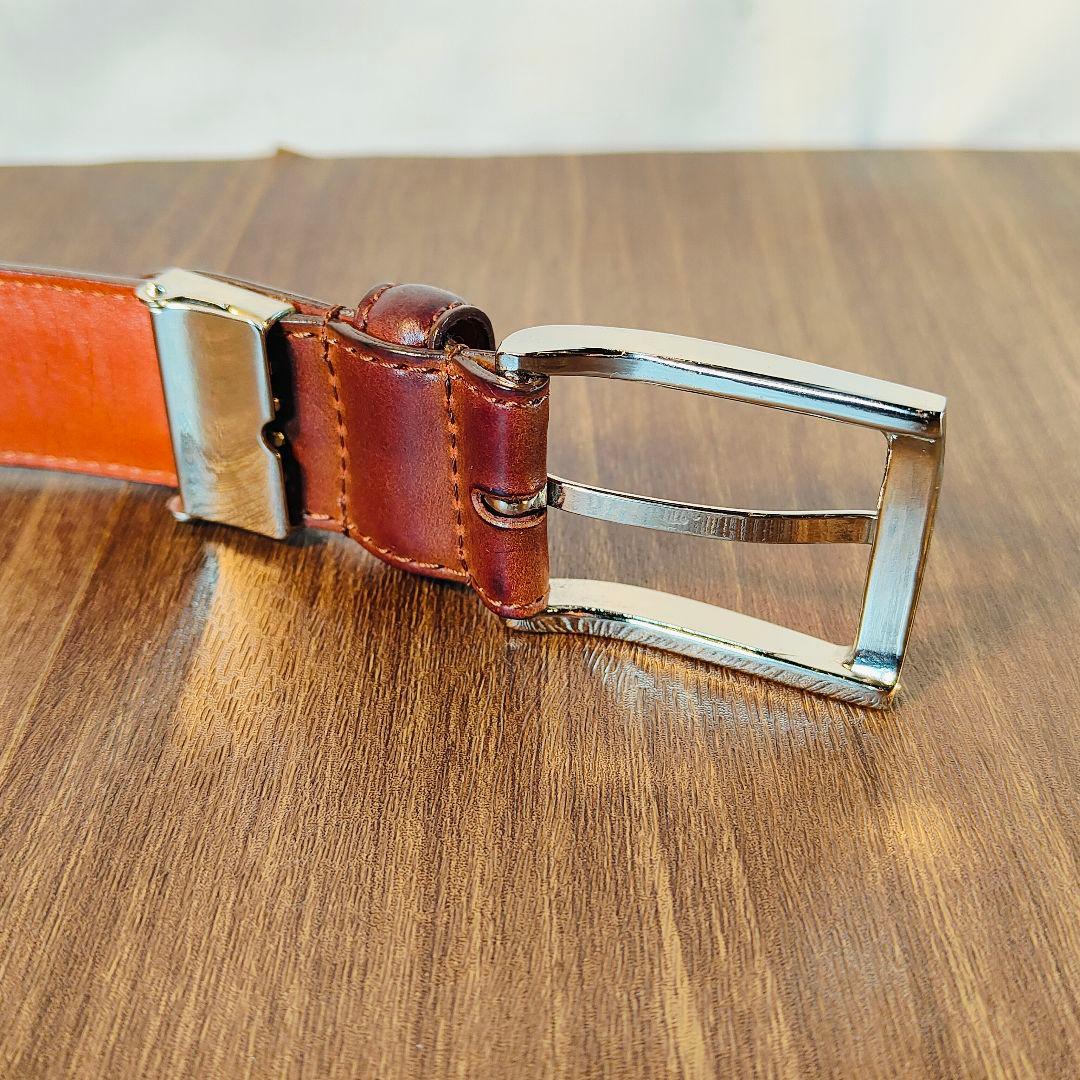 【極艶極上品】アーバンリサーチ　高級ドレスベルト バーガンディ馬革　日本製正規品