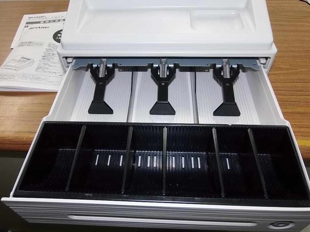 SHARP XE-A147-W電子レジスター2021年製店名設定無料240423