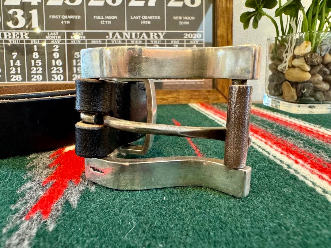 studio wokini ブライドルレザーベルト lynch cholos