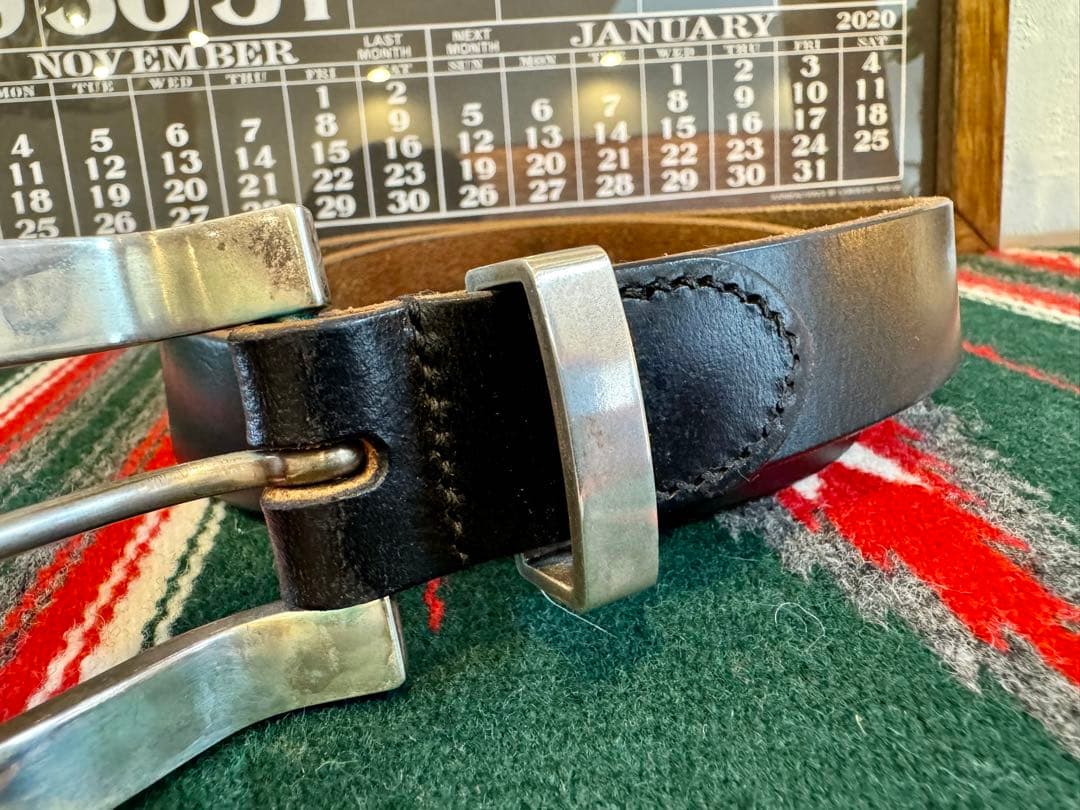 studio wokini ブライドルレザーベルト lynch cholos