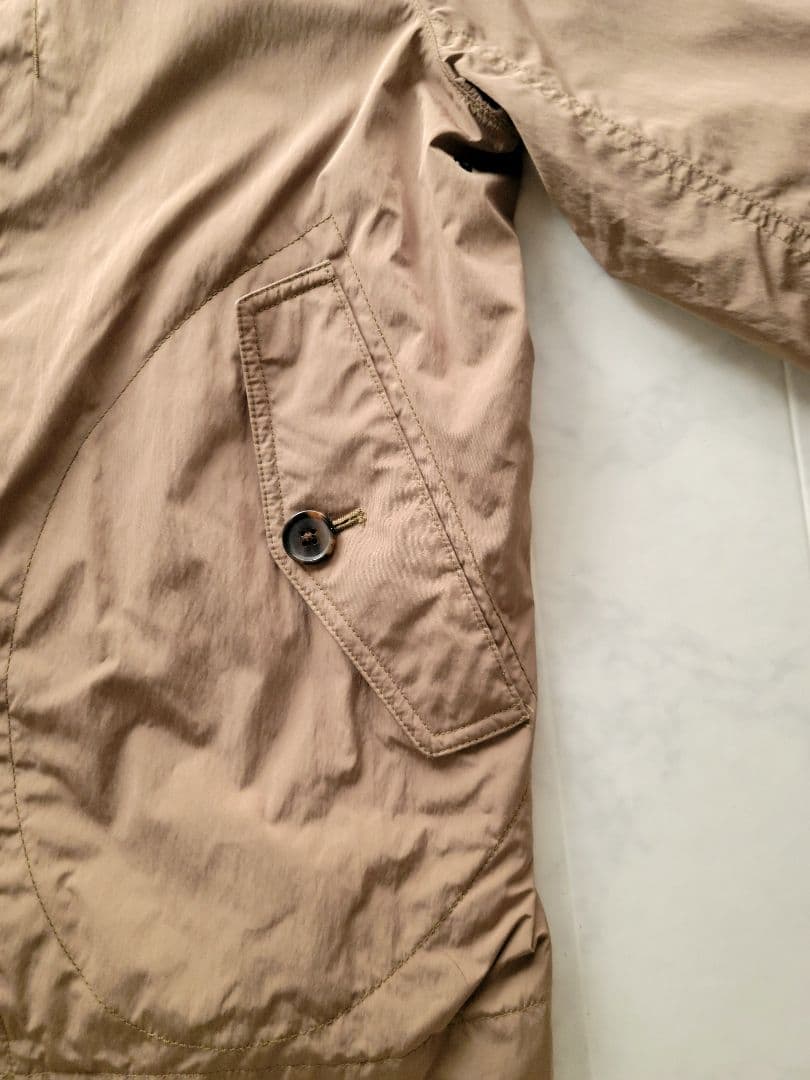 RLXRalphLorenラルフローレンメンズナイロンライトジャケットMベージュ