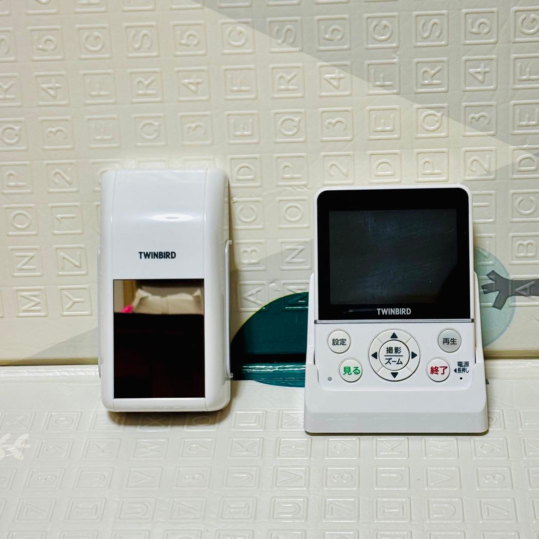 【TWINBIRD】ワイヤレス　ドアスコープ　モニター VC-J560 ドナタ
