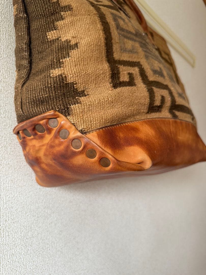 イサム【希少】RRL NATIVE TOTE BAG名作 ラグバッグ