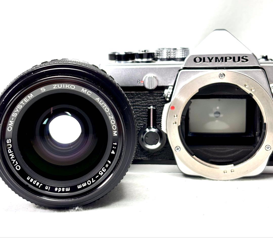 【動作品】OLYMPUS OM-1 MDフィルム一眼標準ズーム付き390300