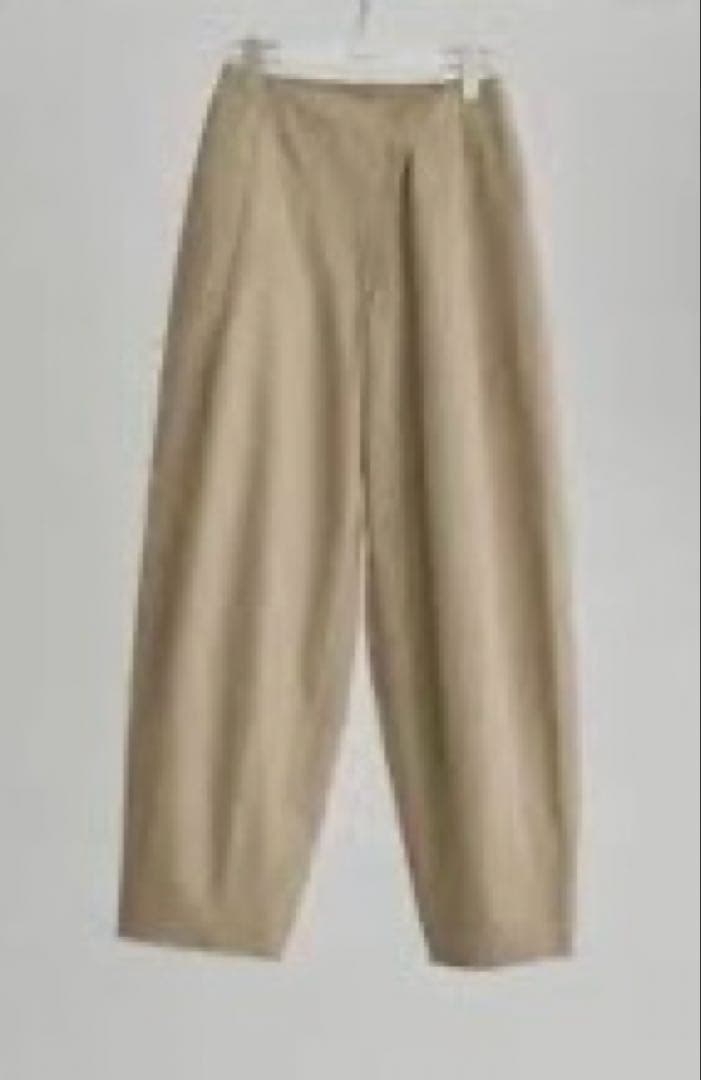 Nala ナラ cocoon chino チノパンMベージュ