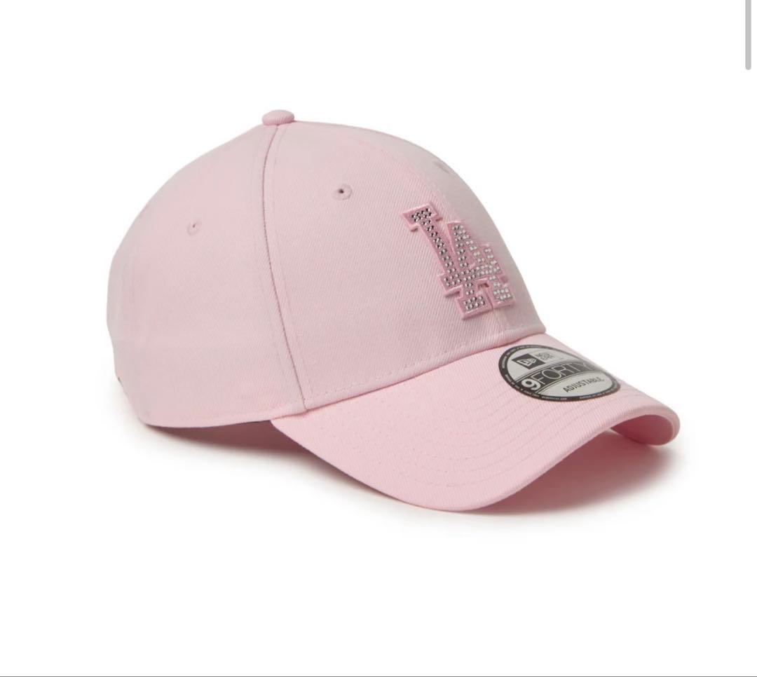 9FORTYRhinestoneラインストーン ロサンゼルス・ドジャース ピンク
