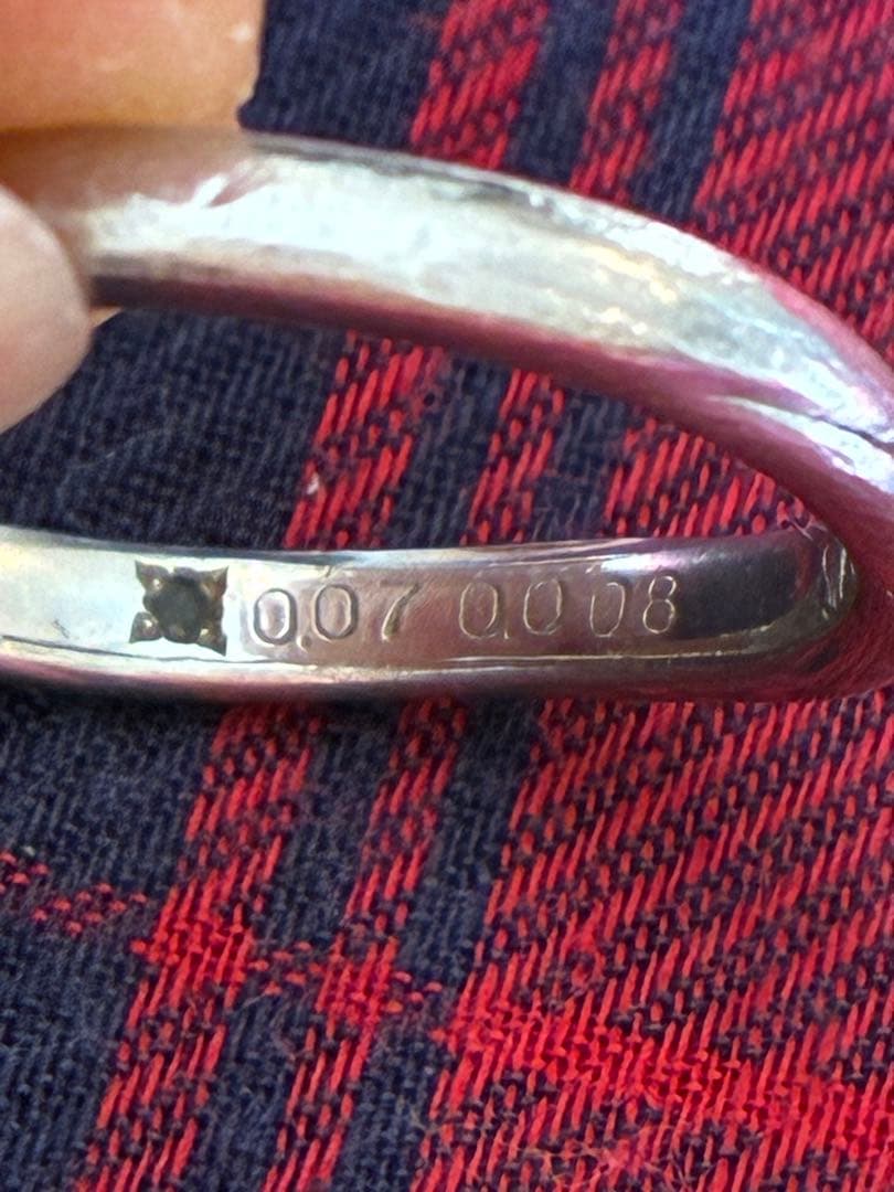 プラチナpt900 ダイヤモンドリング　指輪