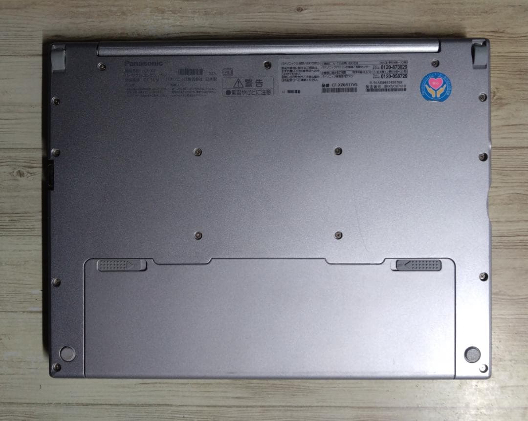 パナソニック　Let's note　CF-XZ6R17VS　Win11Pro