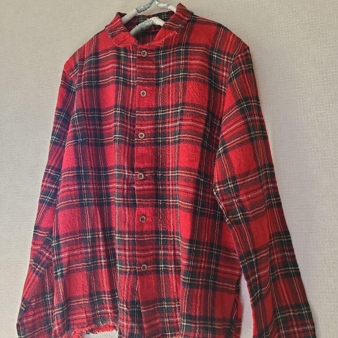 【美品】45rpm ◡̈ シャツ　タータンチェック