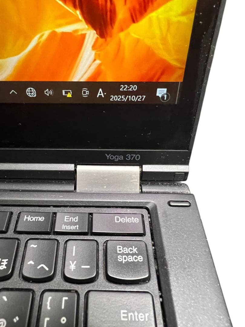 Lenovo ThinkPad Yoga 370 タッチパネル搭載