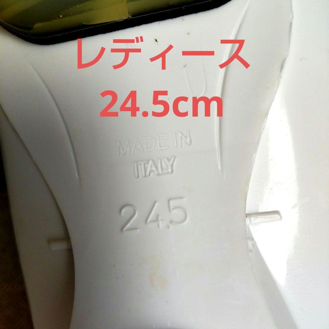 ロキシー ROXY レディースブーツ　ホワイト✕ピンク　24cm