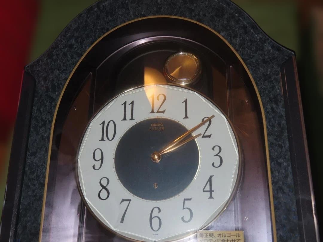 未使用品 セイコー　エンブレム　EMBLEM HS348Z[からくり時計]