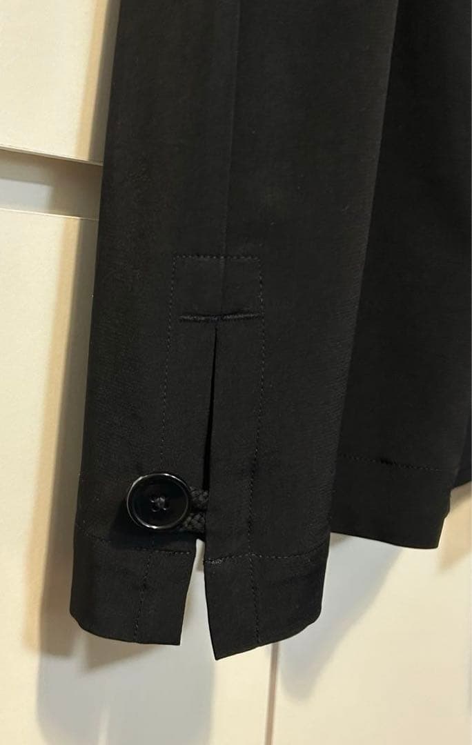 Ground Y （グラウンド ワイ） フード付きブラック ロングコート【美品】