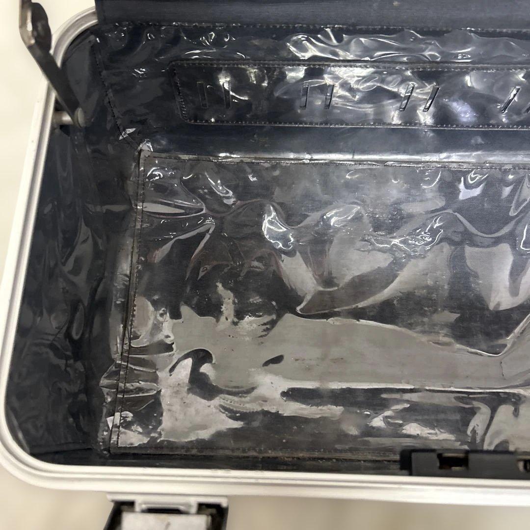 【希少品】ゼロハリーバートン　トランク　メイクボックス　シルバー